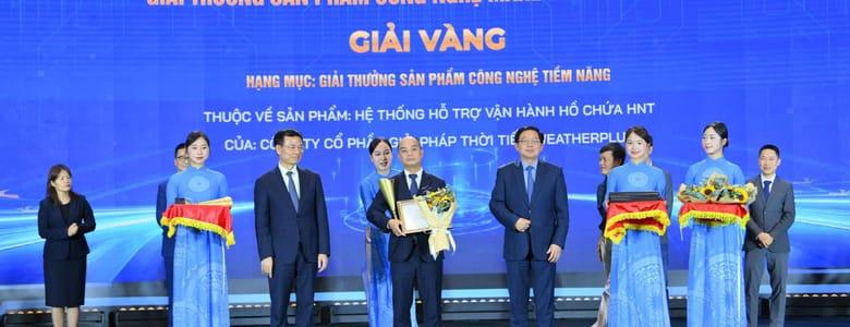 HNT đạt Giải Vàng Make in Vietnam 2025 tại hạng mục Sản phẩm công nghệ số tiềm năng: Hỗ trợ vận hành thủy điện trước rủi ro khí hậu